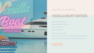 Thumbnail of vanillaboatcruises.com