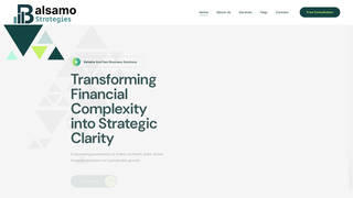 Thumbnail of balsamostrategies.com