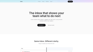 Screenshot of curiehq.com