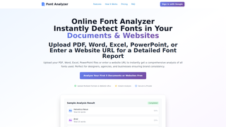 Thumbnail of fontanalyzer.com