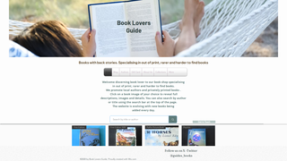 Thumbnail of bookloversguide.com