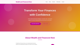 Thumbnail of wealthandfinancestnow.com