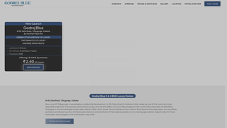 Thumbnail of godrejkolkataprojects.com