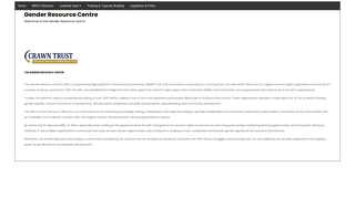 Thumbnail of genderresourcecentre.org