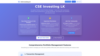 Thumbnail of lankastockportfolio.com