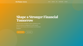Thumbnail of onfinanceaccess.com