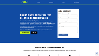 Thumbnail of camaswaterfiltration.com