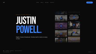 Screenshot of justinhapowell.com
