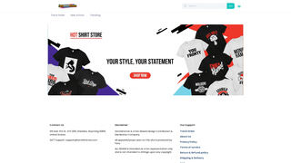 Thumbnail of hotshirtstore.com