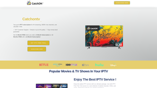 Thumbnail of catch-on-tv.com