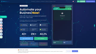 Screenshot of haloxbot.com