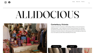 Thumbnail of allidocious.com