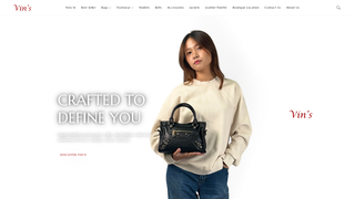 Thumbnail of vinsleather.com