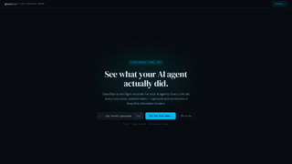 Screenshot of glasspipe.dev