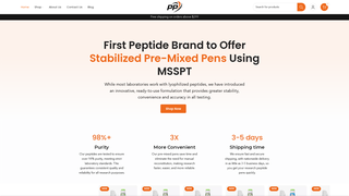Thumbnail of penpeptidesusa.com