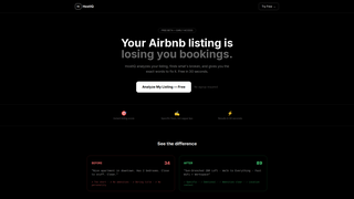 Screenshot of hostiq.app