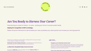 Thumbnail of thecareerstrategyframework.com
