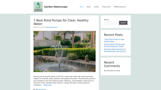 Thumbnail of gardenwaterscape.com