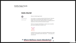 Thumbnail of healthyhappytravels.com