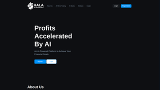 Thumbnail of halaaitradingbot.com