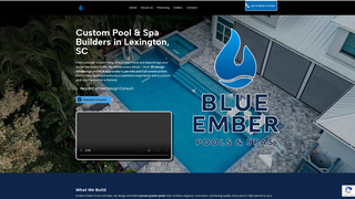 Thumbnail of blueemberpools.com