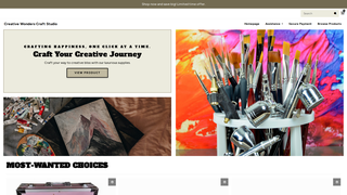 Thumbnail of creativewonderscraftstudio.com