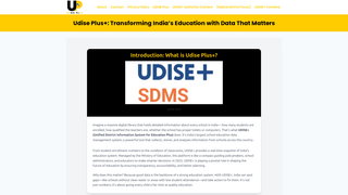 Thumbnail of udise-plus.org