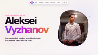 Screenshot of aleksei-vyzhanov.com