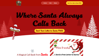 Thumbnail of santastalkline.com