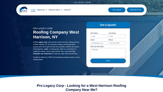 Thumbnail of roofingprolegacycorp.com