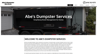 Thumbnail of abesdumpsterservices.com