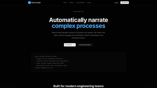 Screenshot of flowscribe.tech