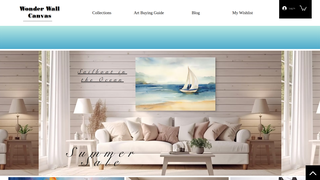 Thumbnail of wonderwallcanvas.com
