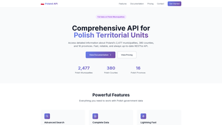 Thumbnail of polandapi.com