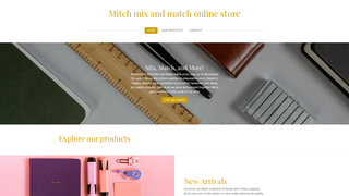 Thumbnail of mitchmixandmatchonlinestore.com