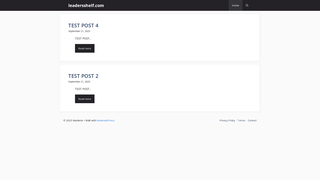 Thumbnail of leadersshelf.com