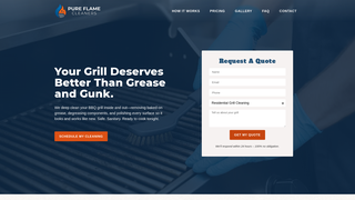 Thumbnail of pureflamebbq.com