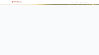 Screenshot of tripurafoundation.com