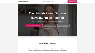 Thumbnail of leyahsummerfans.com