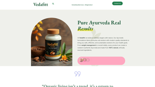 Thumbnail of vedafitt.com
