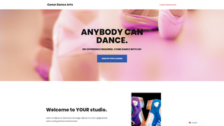 Thumbnail of coeurdancearts.com