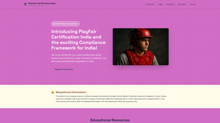 Thumbnail of playfaircertification.com