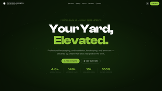Screenshot of hernandez-landscape.com