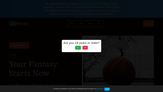 Thumbnail of basketballlineupschedule.com