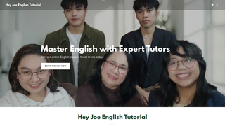 Thumbnail of heyjoeenglishtutorial.com