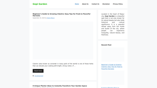 Thumbnail of gopigarden.com