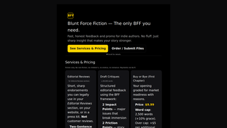 Thumbnail of bluntforcefiction.com