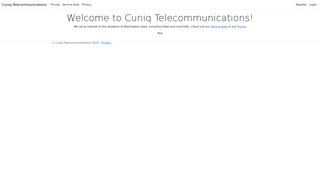 Thumbnail of cuniqtelecommunications.com