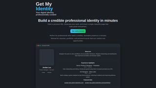 Thumbnail of getmyidentity.com