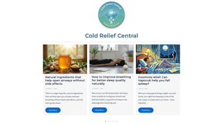 Thumbnail of coldreliefcentral.com